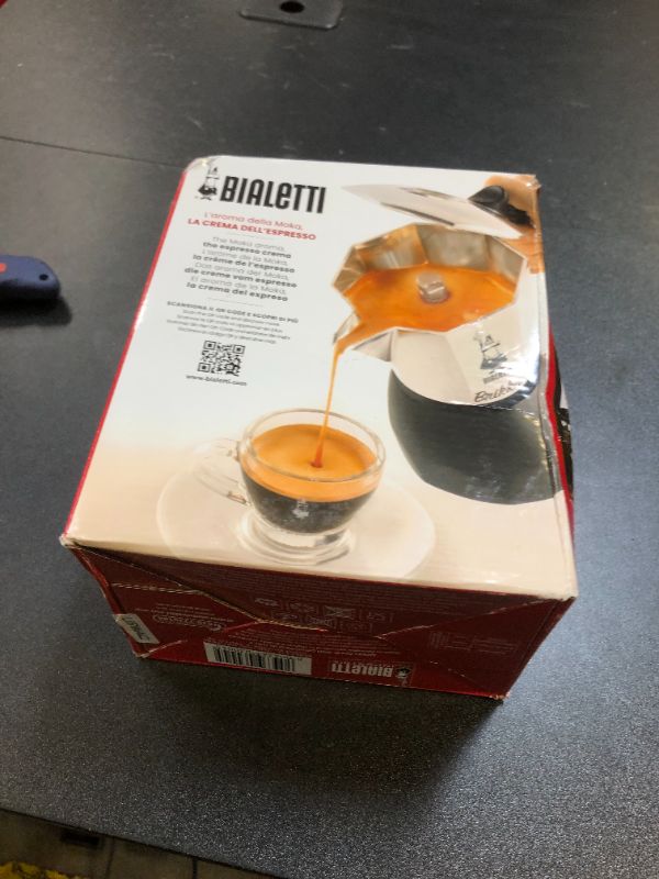 Photo 2 of Bialetti 6184 Brikka Elite Espresso Maker, Silver