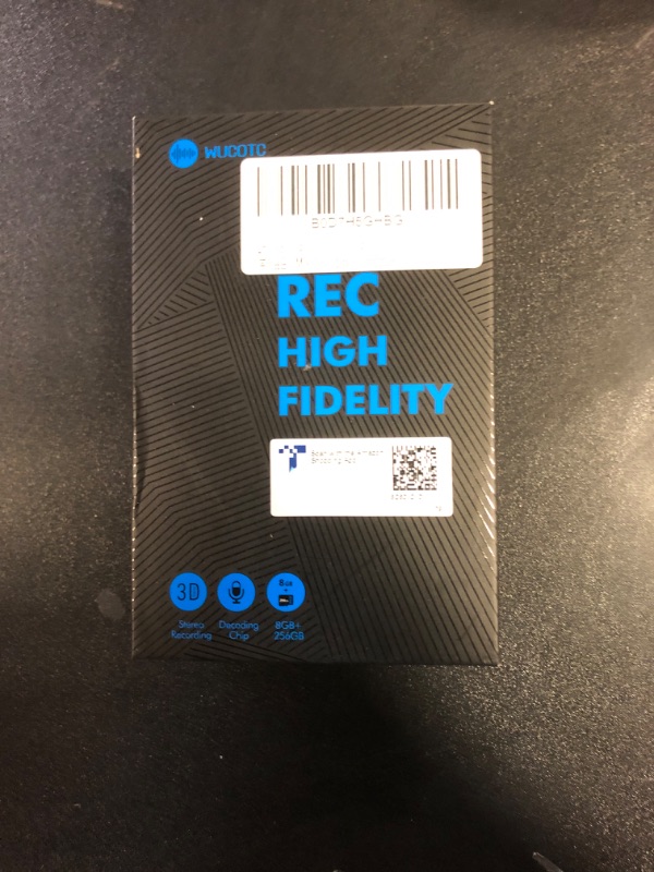 Photo 1 of 264GB High Capacity Digital Voice Recorder, Voice Activated Recorder for Lectures Meetings, Up to18000 Hours, MP3 Player, Voice Recorder with Playback