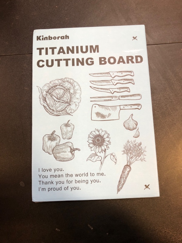 Photo 2 of 100% Pure Titanium Cutting Board - Cutting12