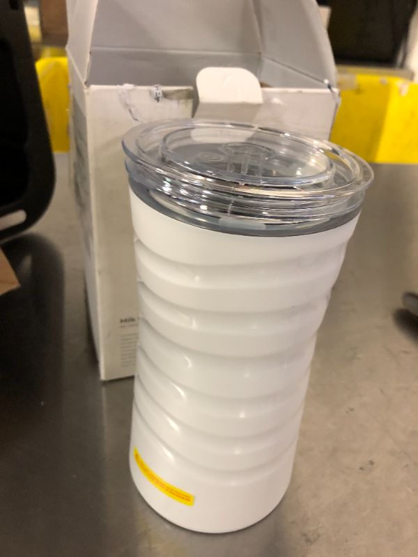 Photo 1 of Milk Frother Miroco Electric Milk Steamer Automatic Soft Foam Maker Cold Hot Milk Warmer Silent Operation for Cappuccino