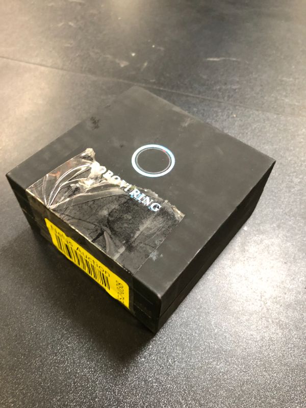 Photo 1 of POBOVi Smart Ring - Health & Sleep Tracker, Continuous SpO2 & Heart Rate Monitor, Stress Management, NFC Wireless Charging, 6-Day Battery, Water-Resistant, iOS & Android Compatible (Silver, 10)