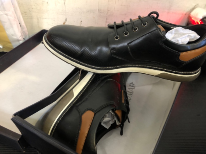 Photo 2 of Bruno Marc Men's Casual Dress Oxfords Shoes Business Formal Derby Sneakers,Black,Size13,SBOX2336M