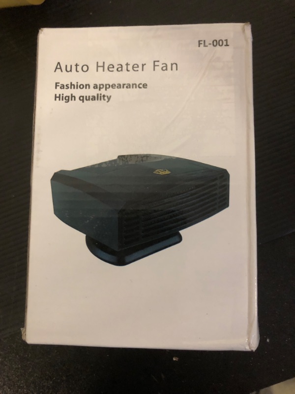 Photo 2 of 12 Volt Car Heater for Vehicle That Plugs into Cigarette Lighter,150W 12V Portable Windshield Defrost Defogger, 360 Degree Rotatable