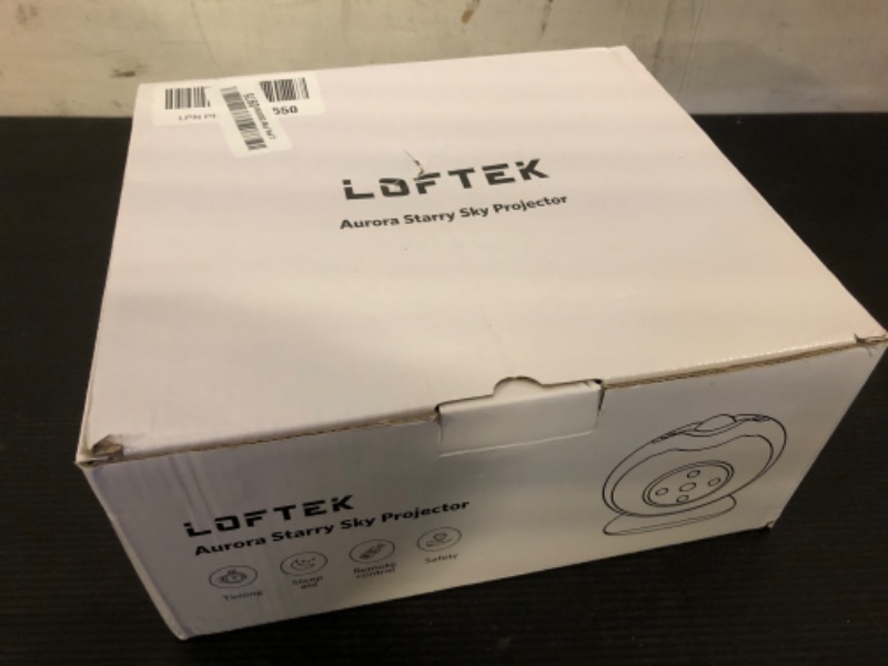 Photo 1 of LOFTEK Galaxy Projector Star Projector, 360° Adjustable Night Light Projector with Remote Control&Timer, Rechargeable LED Starry Light Projector for Kids Bedroom Decor, Adult Home Theater, Ceiling