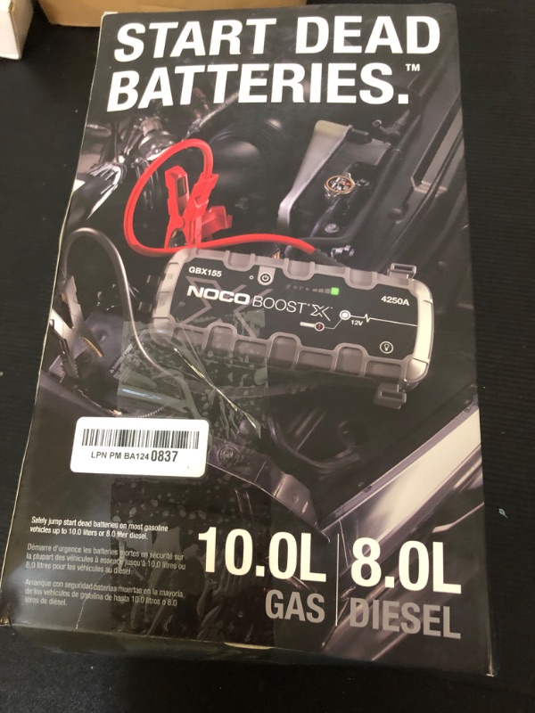 Photo 1 of NOCO Boost X 4259-Amp 12V Jump Starter