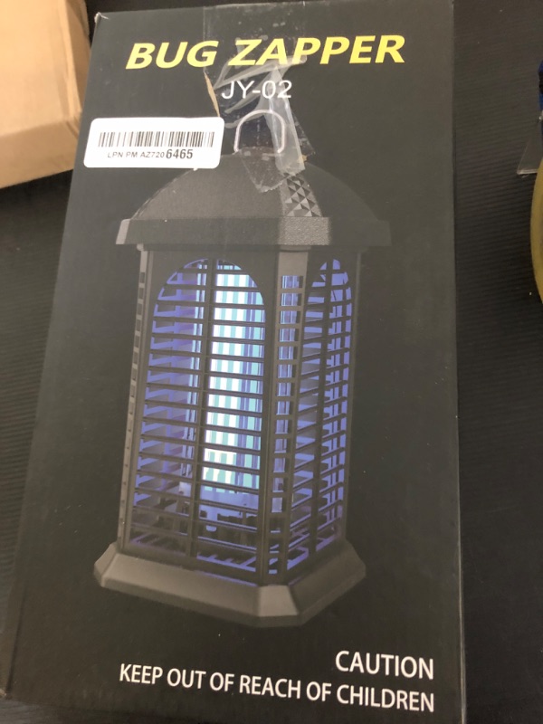Photo 1 of Bug Zapper Indoor Outdoor, 4200V Electric Mosquito Zapper, Bug Zapper Outdoor, Fly Traps, Fly Zapper, Mosquito Killer Indoor 3 Prong Plug, 90-130V, ABS Plastic Outer