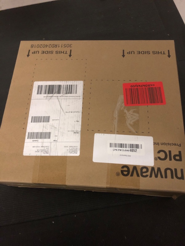 Photo 1 of Nuwave Diamond Induction Cooktop, New & Improved Electric Burner with Probe, 91 Temps 50°F to 500°F, 6.5” Heating Coil, Shatter-Proof Ceramic Glass, 3 Wattage Settings, Ideal for Dorms, RVs & Apts