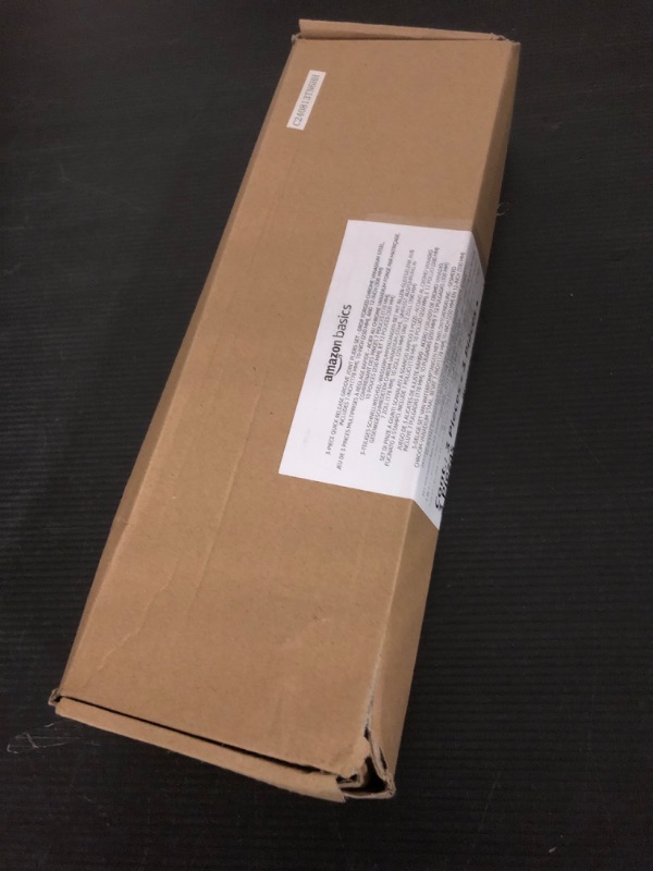 Photo 1 of Amazon Basics 3-Piece Quick Release Groove Joint Pliers Set, Drop Forged Chrome Vanadium Steel, Includes 7-inch,10-inch, and 12-inch, Black