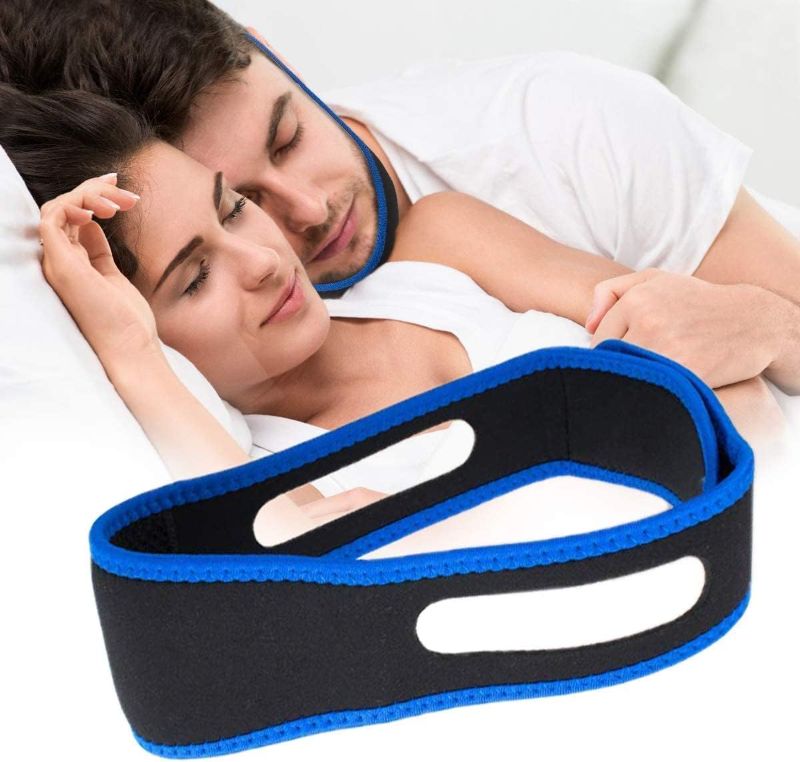 Photo 1 of Anti Snoring Chin Strap, Stop Snoring Chin Straps for CPAP Users, Jaw Strap for Sleeping,Chin Straps to Keep Mouth Closed for Sleeping Better, Cpap Chin Strap for Sleep for Men Women, Short