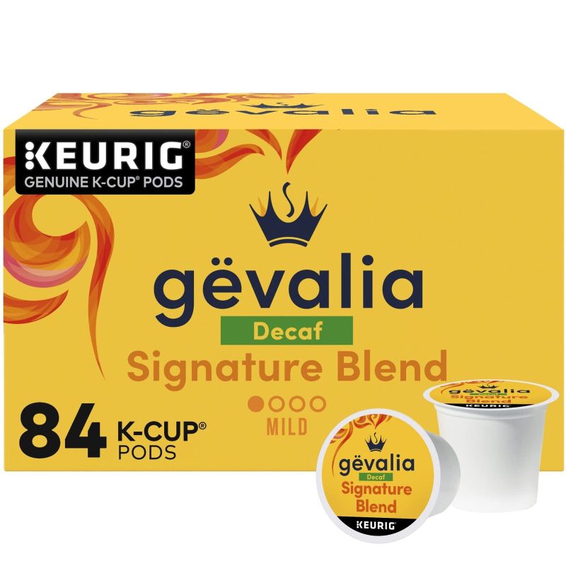 Photo 1 of **Exp 12/23/24**
Signature Blend Decaf Mild Light Roast K-Cup Coffee Pods ( 84 Ct)