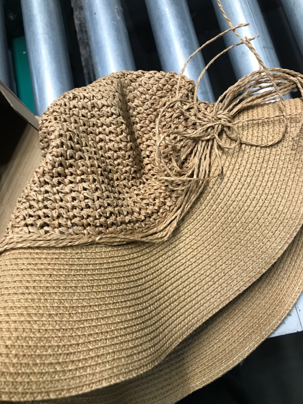 Photo 3 of ***Similar to Stock Photo***FURTALK Sun Hats for Women Brim Straw Hat Beach Hat UPF UV Packable Cap for Travel