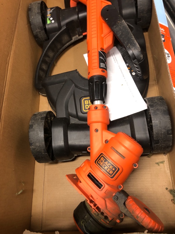 Photo 1 of 12 in. 6.5 AMP Corded Electric 3-in-1 String Trimmer & Lawn Edger with Lawn Mower Attachment