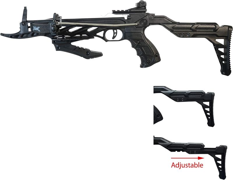 Photo 1 of 80 Pound Self-Cocking Pistol Crossbow Package
MINOR COSMETIC DAMAGED 
