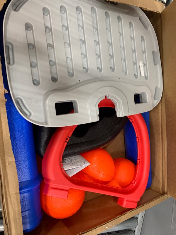 Photo 1 of **NONREFUNDABLE**FOR PARTS OR REPAIR**SEE NOTES**
Little Tikes Easy Score Basketball Set, Blue, 3 Balls -  Exclusive