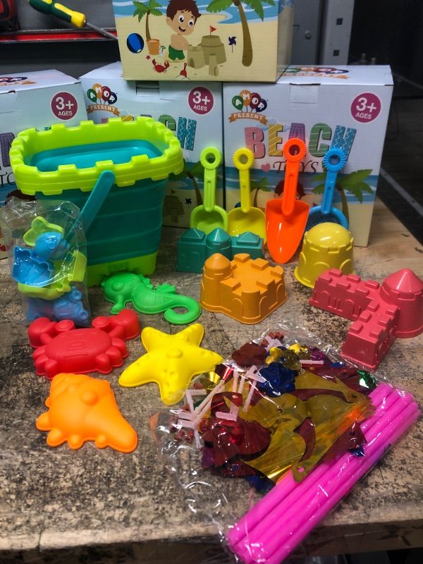 Photo 1 of BEACH TOYS