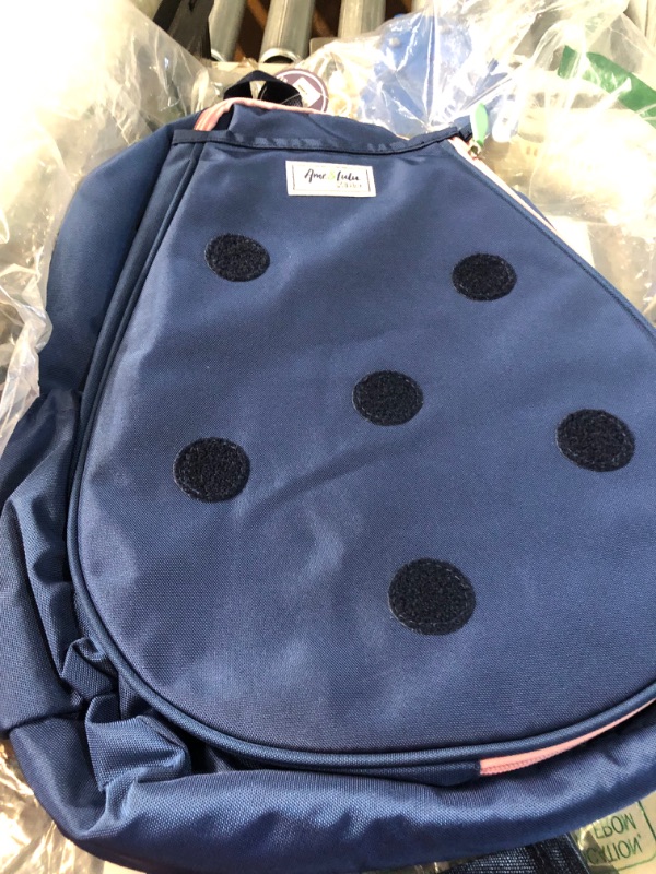 Photo 2 of Ame & Lulu Little Patches Tennis Backpack (Retro Vibes)