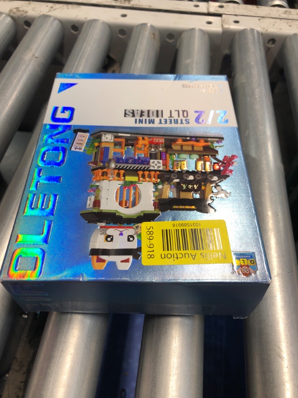 Photo 1 of **USED MISSING PIECES**Japanese Street View Izakaya Shop Mini Building Blocks, MOC Creative Model Set, 809 PCS Simulation Architecture Construction Toy (Not Compatible with Lego Japanese Blocks)