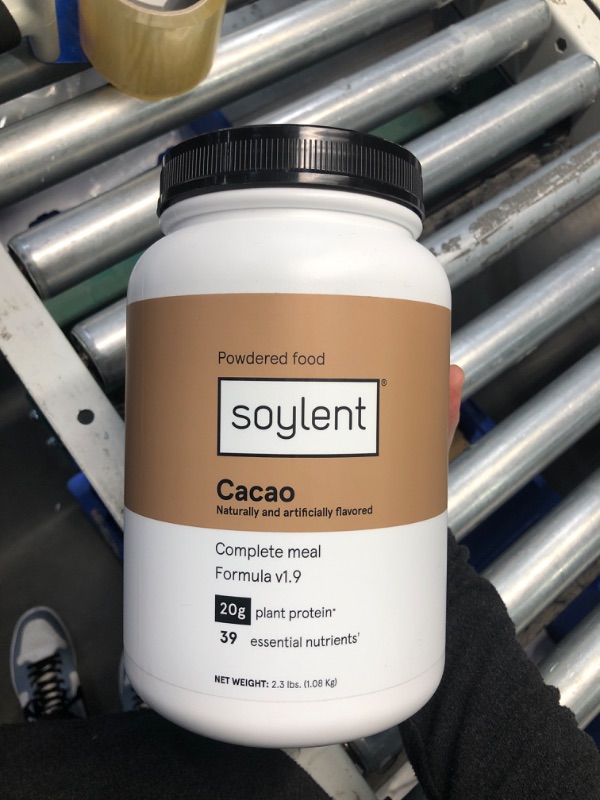 Photo 2 of **NON-REFUNDABE** MAY/07/24 Soylent Powdered Food - Cacao - 2.3lb