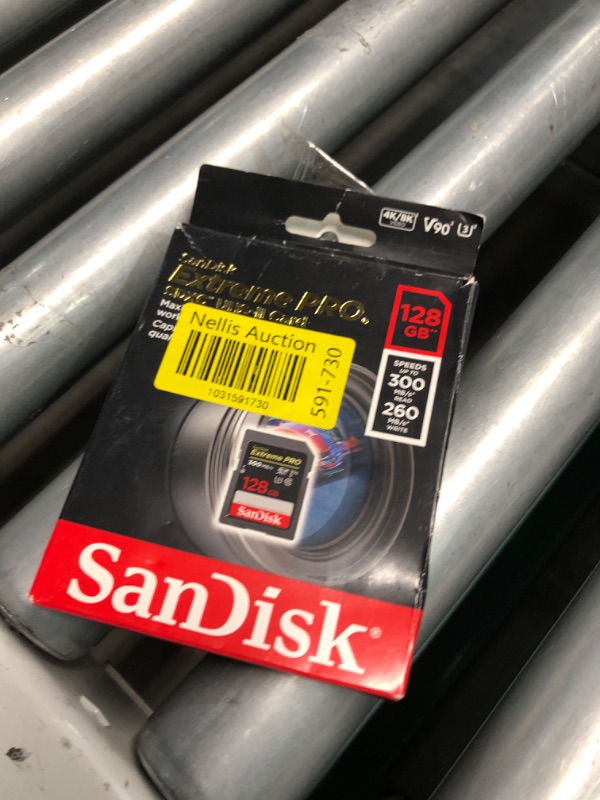 Photo 2 of **INSIDE WRONG BOX** SanDisk 64GB Extreme PRO SDXC UHS-II Memory Card - C10, U3, V90, 8K, 4K, Full HD Video, SD Card - SDSDXDK-064G-GN4IN