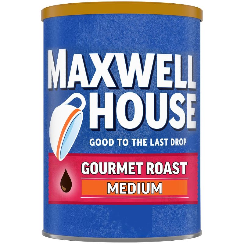 Photo 1 of 
Maxwell House Gourmet Roast Medium Roast Ground Coffee (11 oz Canister)