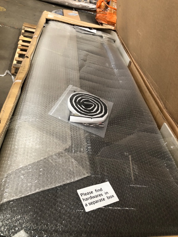 Photo 1 of Hard Folding Truck Bed Tonneau Cover Compatiable with Ford F150 F-150 2015 2016 2017 2018 2019 2020 2021 2022 2023 2024 5.5 FT Short Box, Tri Fold Style