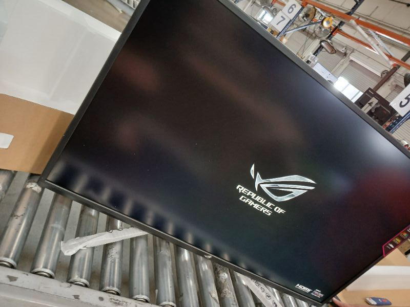 Photo 2 of **SEE NOTES****   ASUS 43" 4K 144Hz 1ms Gaming Monitor - ROG Strix, HDR1000, FreeSync Premium Pro