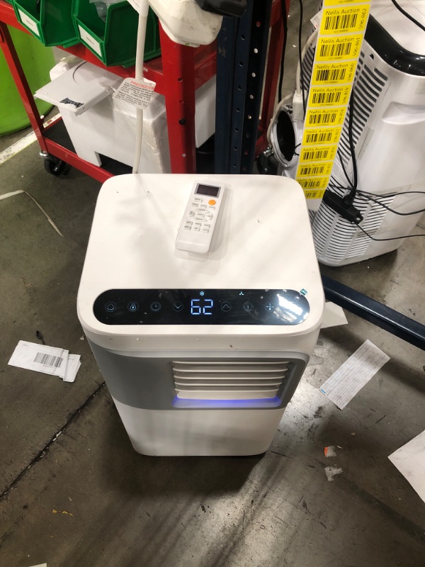 Photo 2 of 12,000 BTU Portable Air Conditioner Cools Up to 500 Sq.Ft, 3-IN-1 Energy Efficient Portable AC Unit with Remote Control & Installation Kits for Large Room, Campervan, Office, Temporary Space