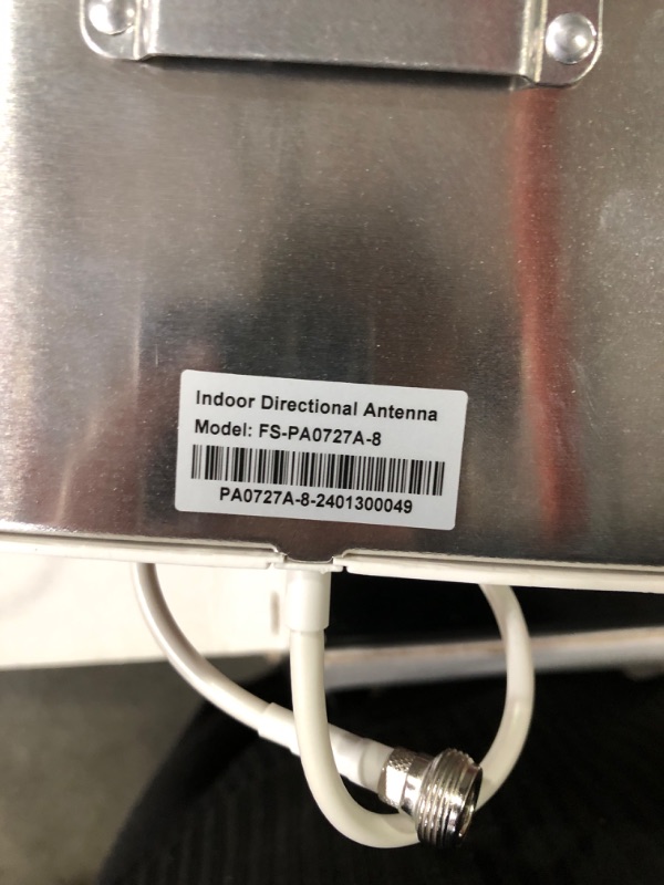 Photo 6 of (READ FULL POST) Cell Phone Signal Booster, Smart Booster, for Home and Office,Up to 8,000 sq ft, Boost 4G LTE/5G for All U.S.& Canadian Carriers-Verizon, AT&T, T-Mobile& More, FCC Approved (Black)
