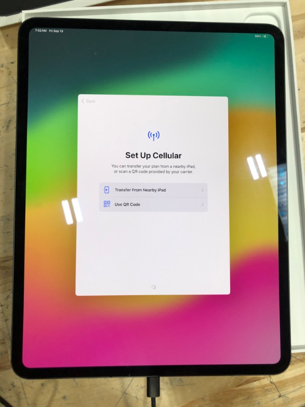 Photo 2 of ***SEE NOTES*** 
Apple iPad Pro 13-Inch (M4): Ultra Retina XDR display