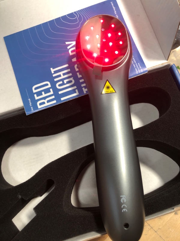 Photo 2 of *MISSING POWER CORD*
RED LIGHT THERAPY DEVICE FOR PAIN RELIEF