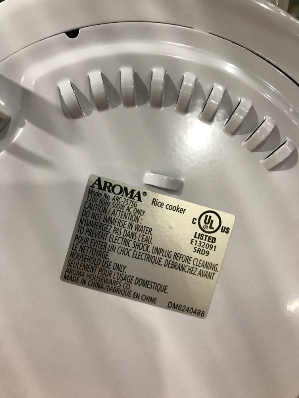 Photo 3 of Aroma ARC-757SG 14-Cup, Cooked Simply Stainless Rice Cooker