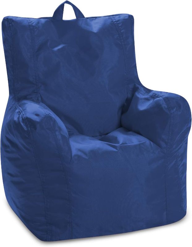 Photo 1 of 
Posh Creations Bean Bag Chair Structured Seat for Toddlers and Kids, Comfy Chair for Gaming, Reading, and Watching TV for Children, Pasadena Chair, Nylon -...
Style:Pasadena Chair
Color:Soft Nylon - Navy