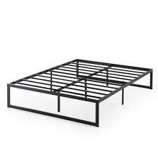 Photo 1 of Abel Black Metal King Platform Bed Frame KING 
