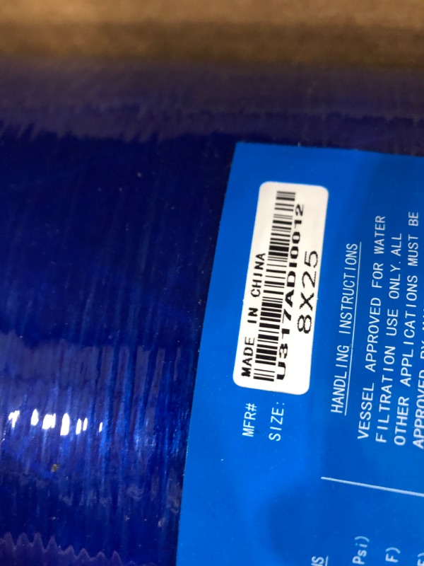 Photo 3 of * BOX 2 OF 3 ONLY MISSING PARTS ONLY TANK* Rhino Whole House Water Filter 10yr 1,000,000 Gallons EQ-1000