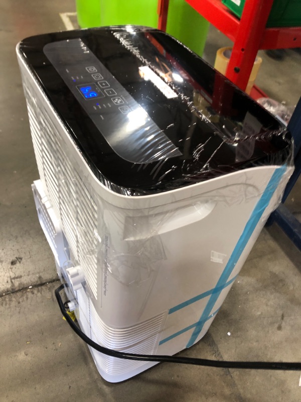 Photo 2 of * UNIT MAKES NOISES WHEN ON* MINOR DAMAGE* 12,000 BTU Portable Air Conditioner Cools Up to 500 Sq.Ft, 3-IN-1 Energy Efficient Portable AC Unit with Remote Control & Installation Kits for Large Room, Campervan, Office, Temporary Space