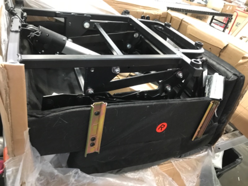 Photo 1 of *MISSING PARTS SEE PHOTOS* Phoenix Home Power Lift Chair for Elderly Overstuffed Massage Recliners for Living Room, with Heated Vibration, USB Ports, Remote Control, Large, Gray