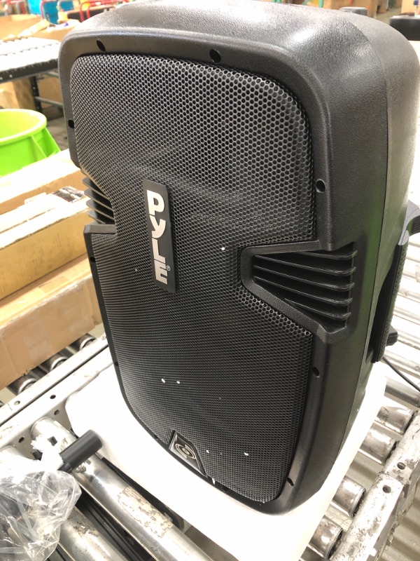 Photo 2 of *NEW TESTED* Pyle Wireless Portable PA System - 1800W High Powered Bluetooth Compatible Active + Passive Pair Outdoor Sound Speakers w/ USB SD MP3 AUX - 35mm Mount