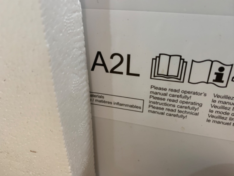 Photo 5 of *MISSING PARTS* GLACER 24000BTU Mini AC Split-System, 21 SEER2 Ductless Air Conditioner w/Pre-Charged Condenser, White (24000BTU, 220V, 21 SEER2-WIFI)