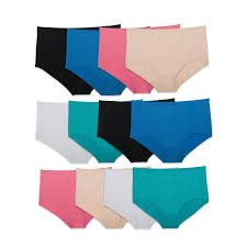 Photo 1 of *SEE PHOTOS FOR COLORS* 12 PACK WOMENS MULTI COLORED UNDERWEAR MEDIUM