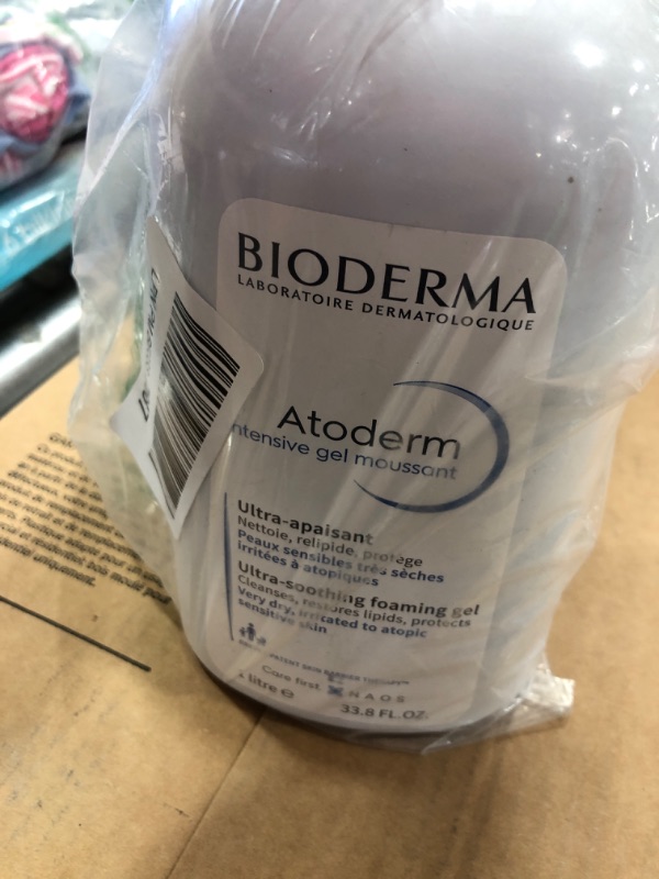 Photo 2 of * SEE NOTES* Bioderma Atoderm Intensive Foaming Gel - Ultra Rich Body Wash, Unscented, 33.8 Fl Oz