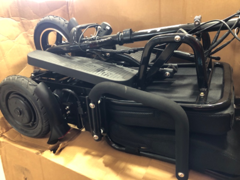 Photo 1 of * MISSING CHARGER* MotoTec Folding Mobility Electric Trike 48v 700w Dual Motor Lithium Black
