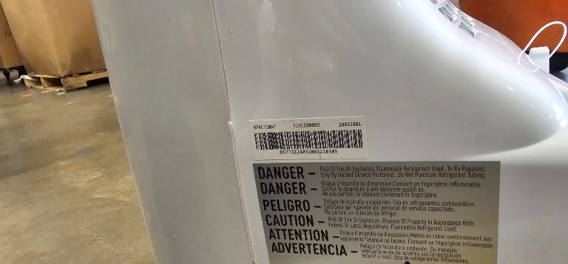 Photo 1 of ***SEE NOTES*** 
BLACK+DECKER 10,000 BTU Portable Air Conditioner up to 450 Sq.Ft. with Remote Control,White White 1 Count (Pack of 1)