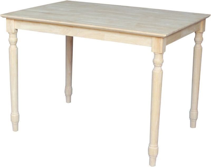 Photo 1 of * LEGS ONLY* International Concepts Solid Wood Top Table Legs, Standard Height
