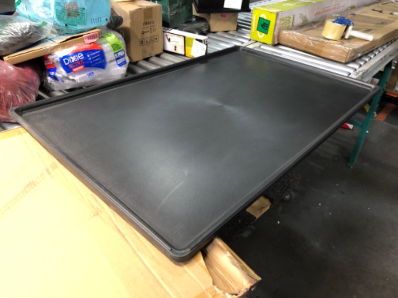 Photo 3 of ***USED - SCUFFED AND SCRAPED - SEE PICTURES***
MidWest Homes for Pets Replacement Pan for 48" Long MidWest Dog Crate, Black, 47.3"L x 29.4"W x 1.0"H Black 47.3"L x 29.4"W x 1.0"H