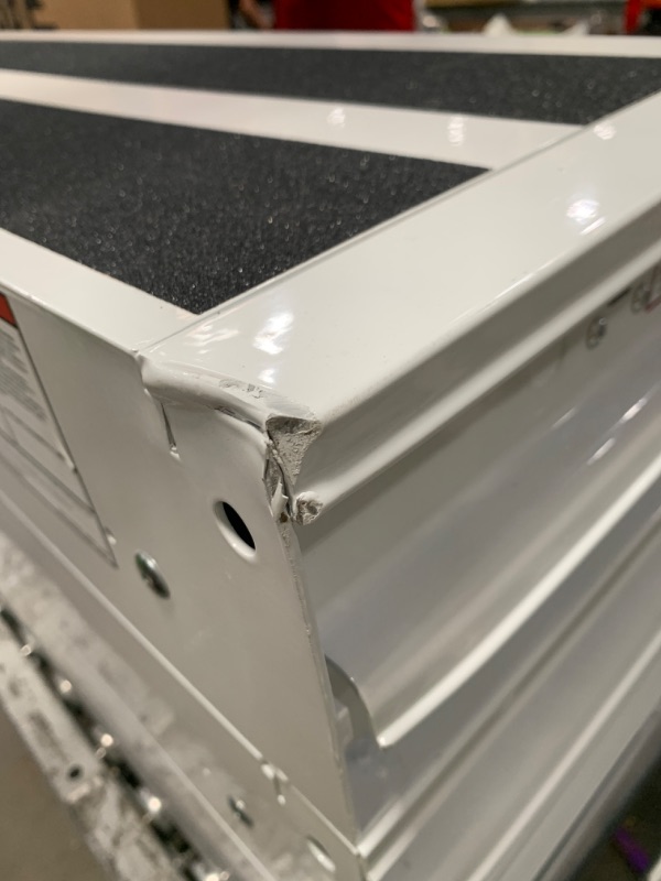 Photo 5 of ***USED - DAMAGED - NO PACKAGING - SEE COMMENTS***
WEATHER GUARD Itemizer Drawer Unit - Steel, All Model Compatible, Van Floor Mounted, White - Lightweight & Stacked for Van Storage
