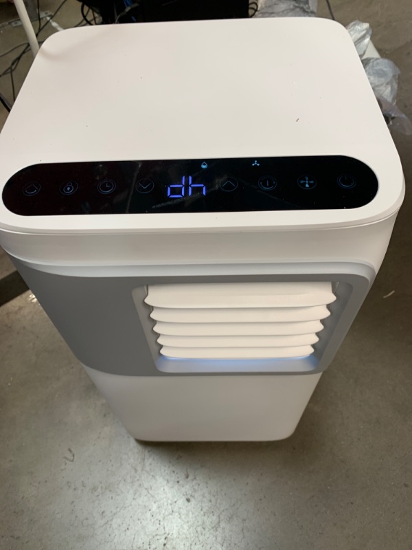 Photo 1 of 12,000 BTU Portable Air Conditioner Cools Up to 500 Sq.Ft, 3-IN-1 Energy Efficient Portable AC Unit with Remote Control & Installation Kits for Large Room, Campervan, Office, Temporary Space