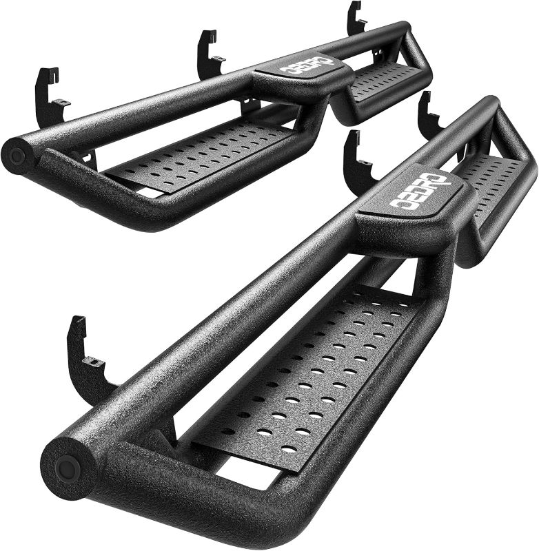 Photo 1 of ***USED - LIKELY MISSING PARTS - UNABLE TO VERIFY FUNCTIONALITY***
OEDRO 6 Inch Running Boards Compatible with 2015-2024 Chevy Colorado/GMC Canyon Crew Cab, Bolt-on Side Steps Steel Nerf Bars