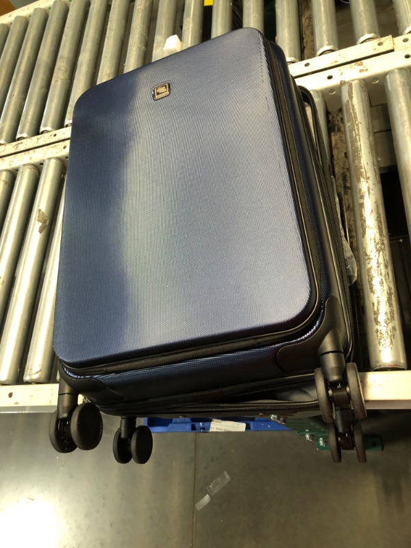 Photo 1 of ***USED - SCRATCHED - SEE PICTURES***
Hanke Grace Suitcases with Wheels Hardshell Carry On Luggage Airline Approved, 20 Inch Travel Suitcase Lightweight Tsa Luggage for Short Business Trips, Dark Blue.