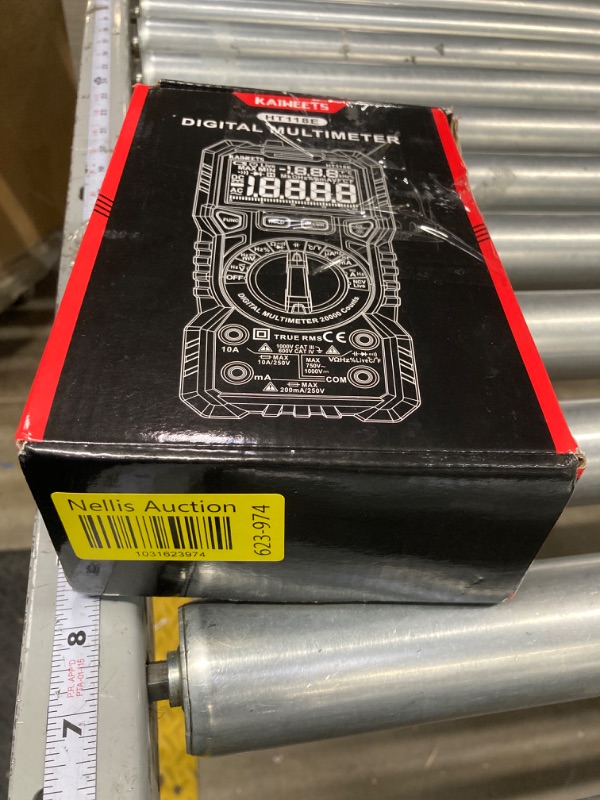 Photo 1 of KAIWEETS HT118E Digital Multimeter TRMS 20000 Counts with Higher Resolution Auto-Ranging Voltmeter Accurately Measures Voltage Current Resistance Diodes Continuity Duty-Cycle Capacitance Temperature