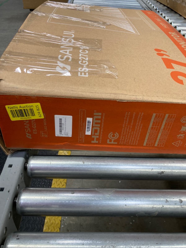 Photo 1 of SANSUI 27 Inch Curved Gaming Monitor 180Hz 1ms with Speakers FHD 1080P Computer Monitor FreeSync|1500R|130% sRGB|HDR|Low Blue Light|HDMI DP Ports|VESA Mount|Metal Stand(ES-G27C1 HDMI Cable Included)